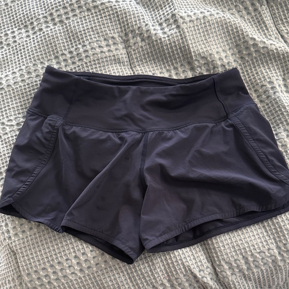 Lululemon Navy Speed Shorts